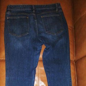 Womens Tory Burch Studded Denim Blue Jeans Size 32